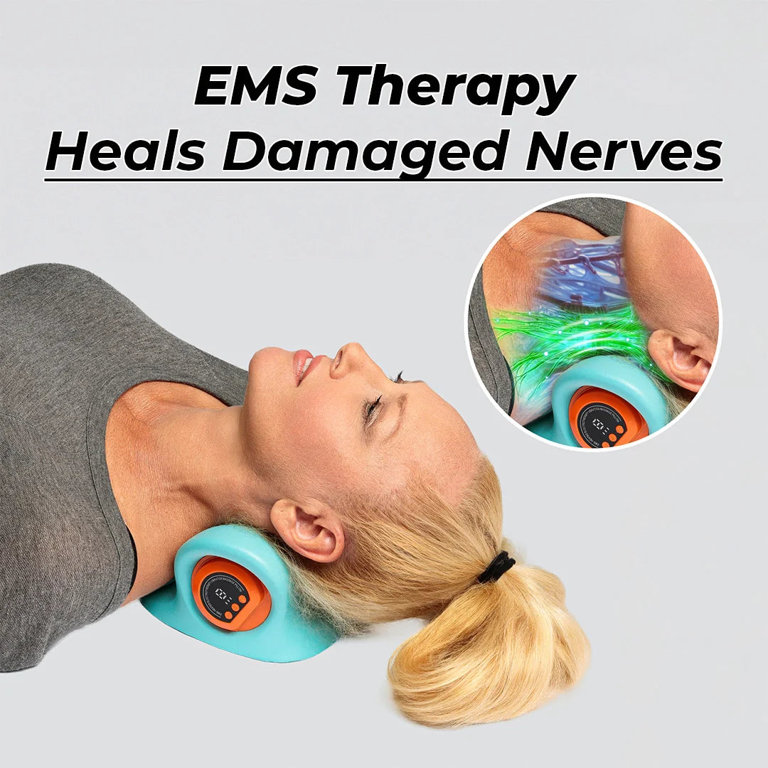 💆‍♀️⚡🔥 PRISMO™ | 4-IN-1 NECK THERAPY MASSAGER