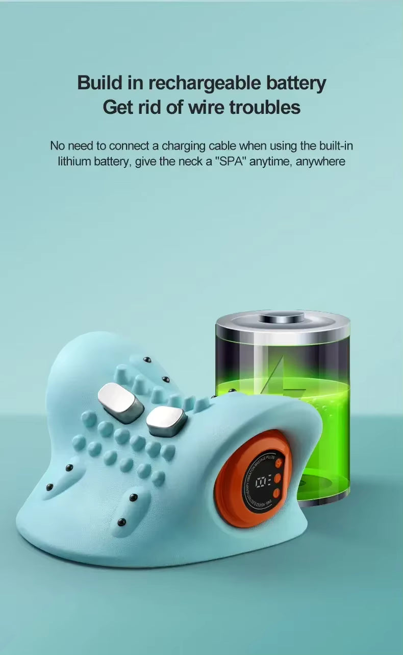 💆‍♀️⚡🔥 PRISMO™ | 4-IN-1 NECK THERAPY MASSAGER