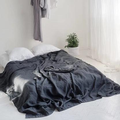 🛏️ MAISONPURE™ | PUUR LINNEN LAKENS VAN  100% STEENGEWASSEN FRANS LINNEN